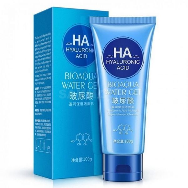 Bioaqua Hyaluronic Acid Water Get Cleanser 100ml